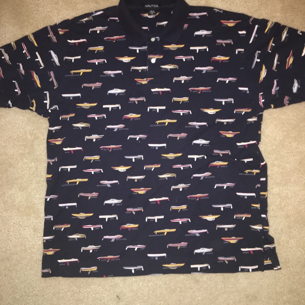 Nautica Boat Tee Polo